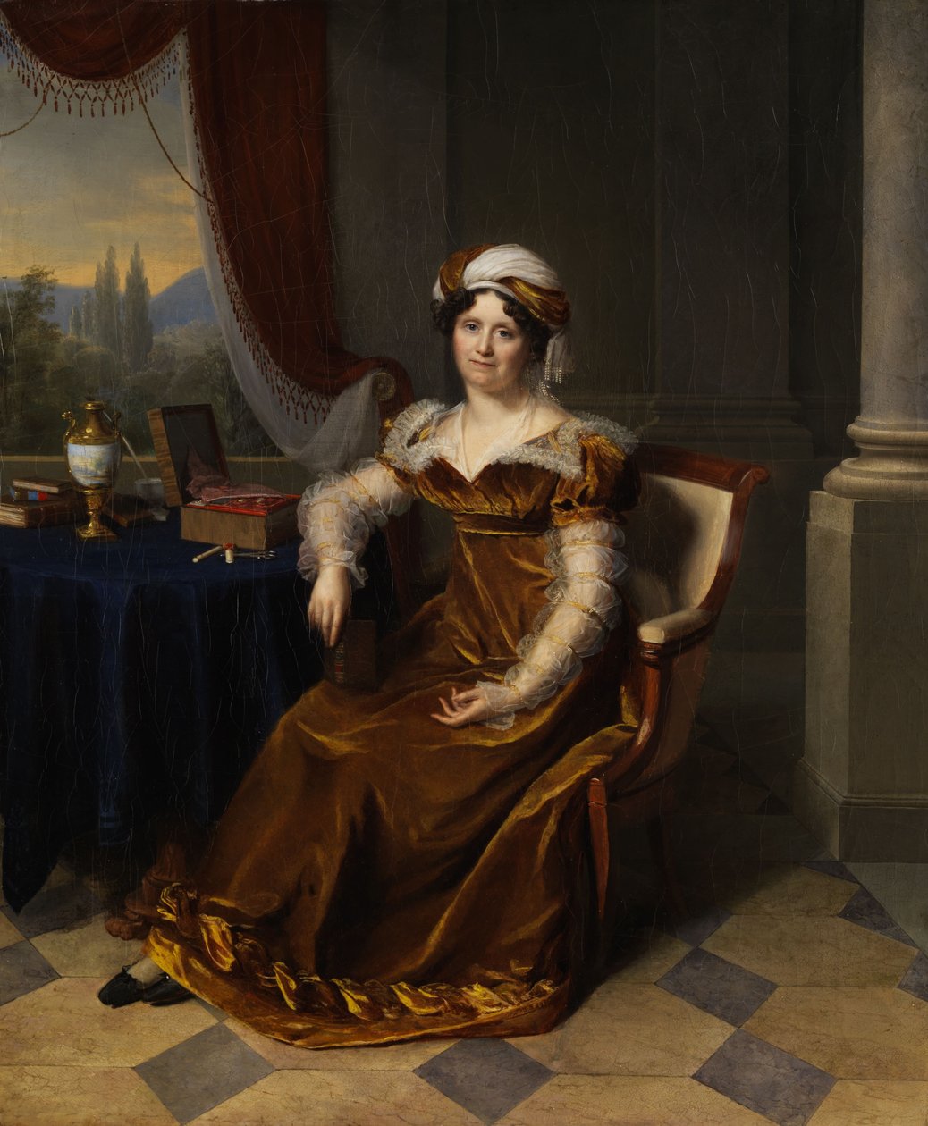 Portrett av Madame Marbon av Firmin Massot