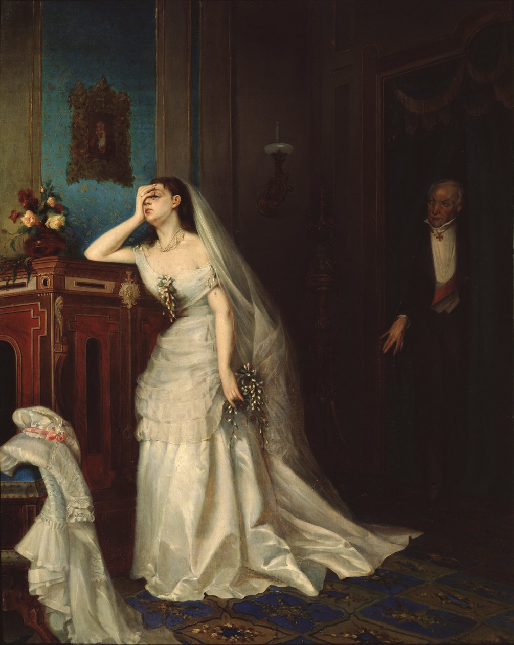 Etter ekteskapet, 1874 av Firs Sergeevich Zhuravlev