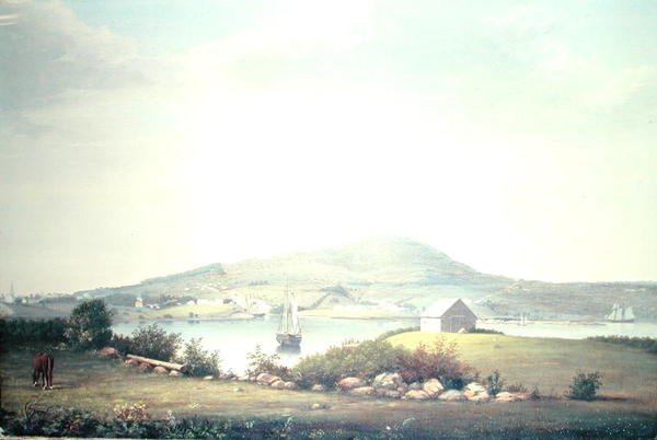 Blue Hill, Maine av Fitz Henry Lane