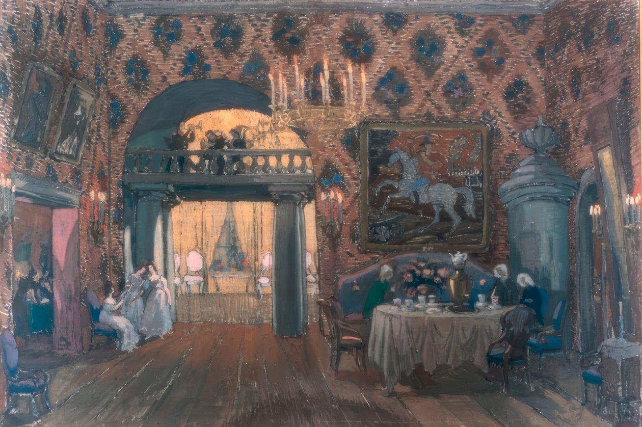 Bei Larina av Fjodor Fjodorowitsch Fedorowski