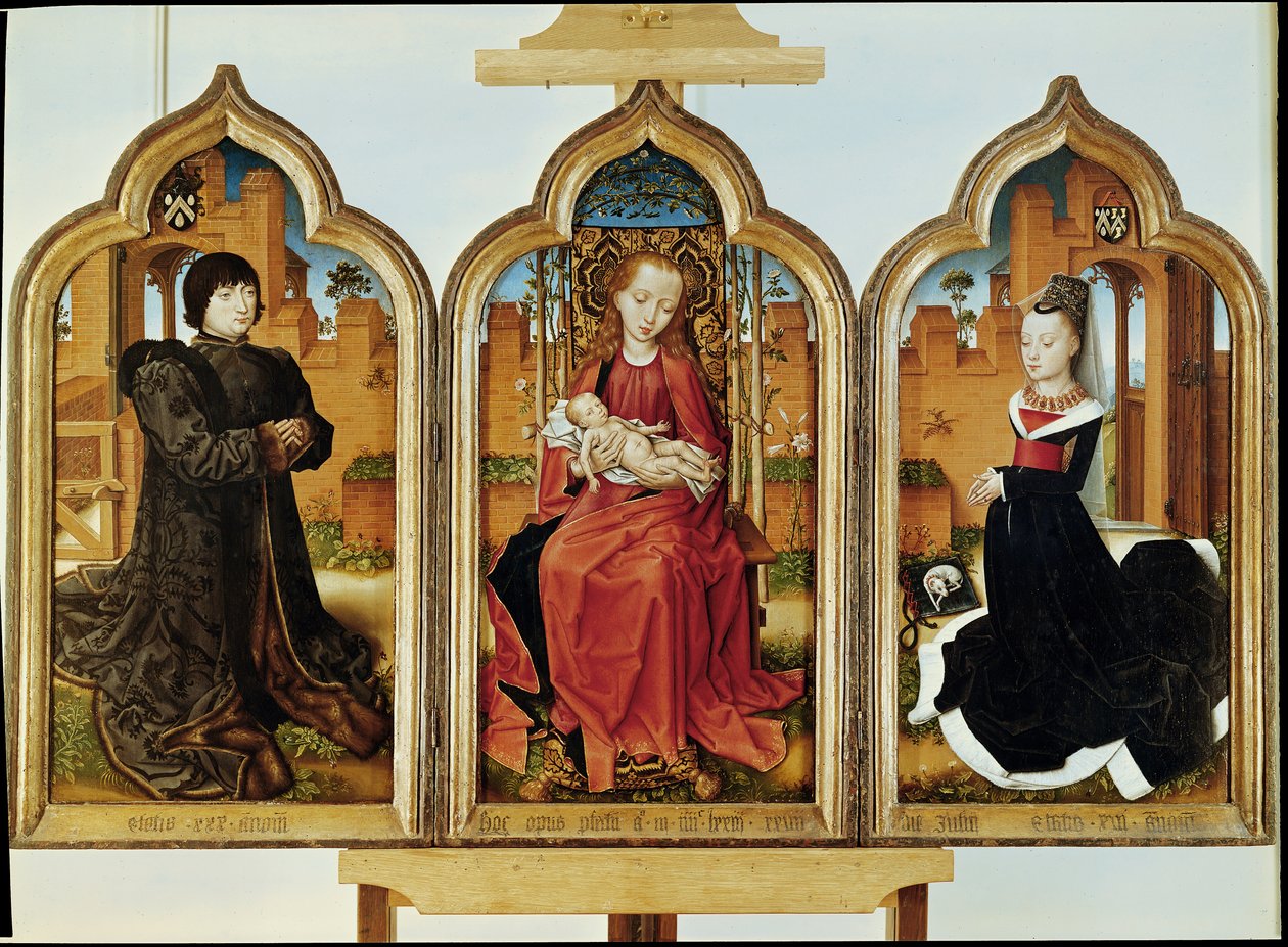 Triptyk av Jean de Witte, 1473 av Flemish School