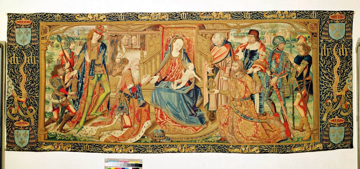 Tilbedelse av magiene, 1400-1500-tallet av Flemish School