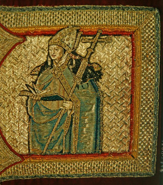 Detalj fra en kasubel, tidlig på 1500-tallet (tekstil) av Flemish School