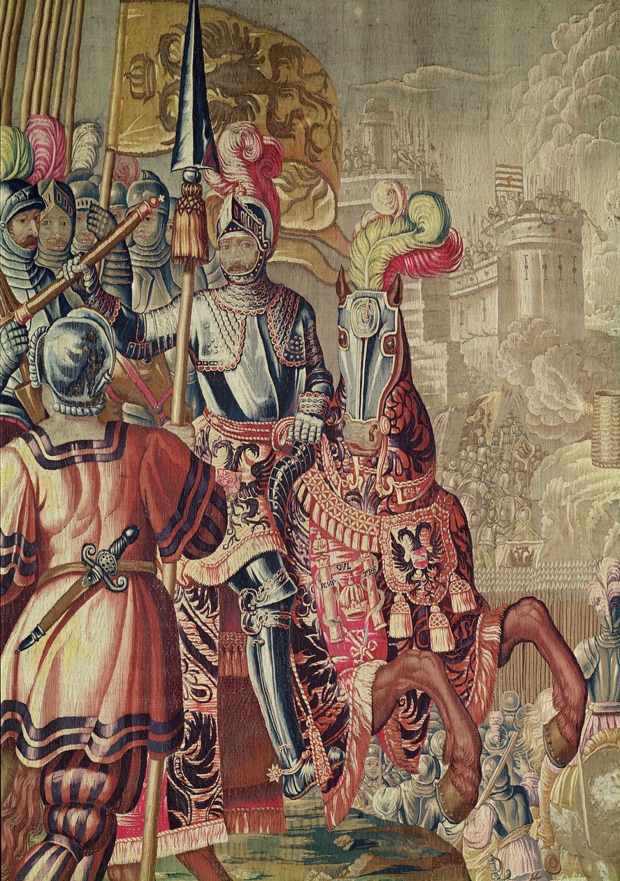 Detalj av Charles V av Flemish School