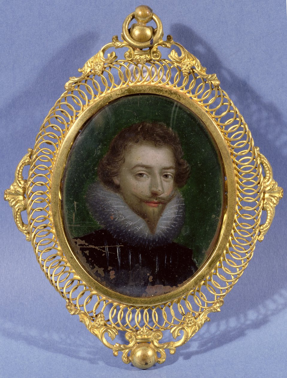 Miniatyr av James Hepburn, jarl av Bothwell (ca. 1537-78) av Flemish School