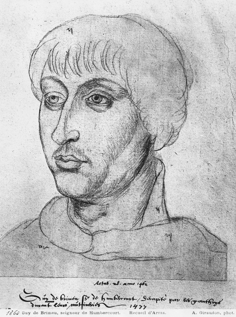 Ms 266 fol.214 Guy de Brimeu, Lord of Humbercourt, fra 