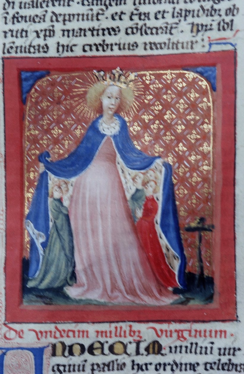 Ms Gen 1111 Page fra Legenda Aurea, Brugge, ca. 1400-10 av Flemish School
