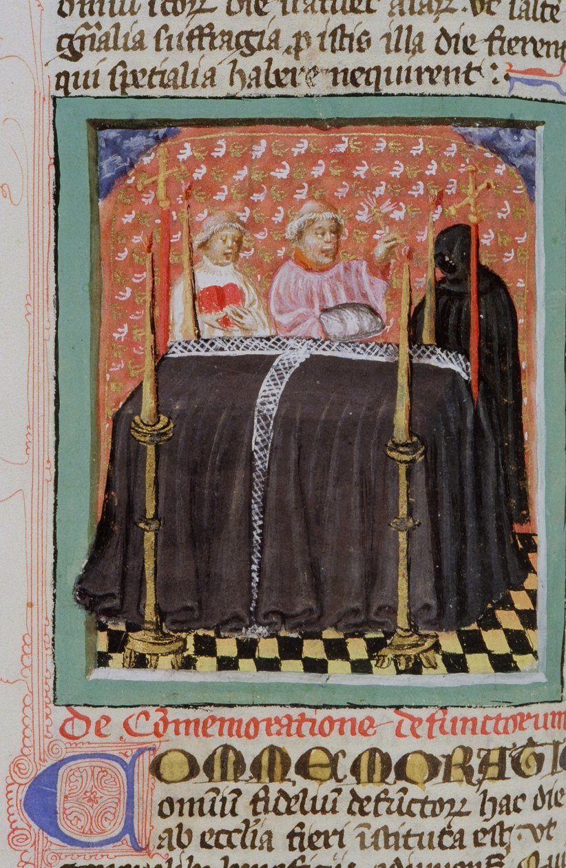 Ms Gen 1111 Page fra Legenda Aurea, Brugge, ca. 1400-10 av Flemish School