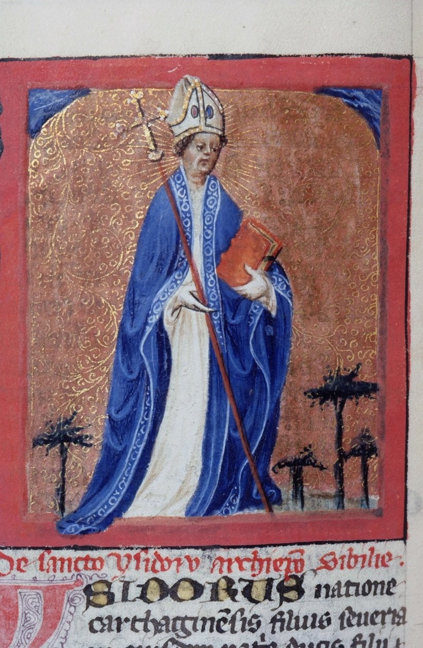 Ms Gen 1111 Page fra Legenda Aurea, Brugge, ca. 1400-10 av Flemish School
