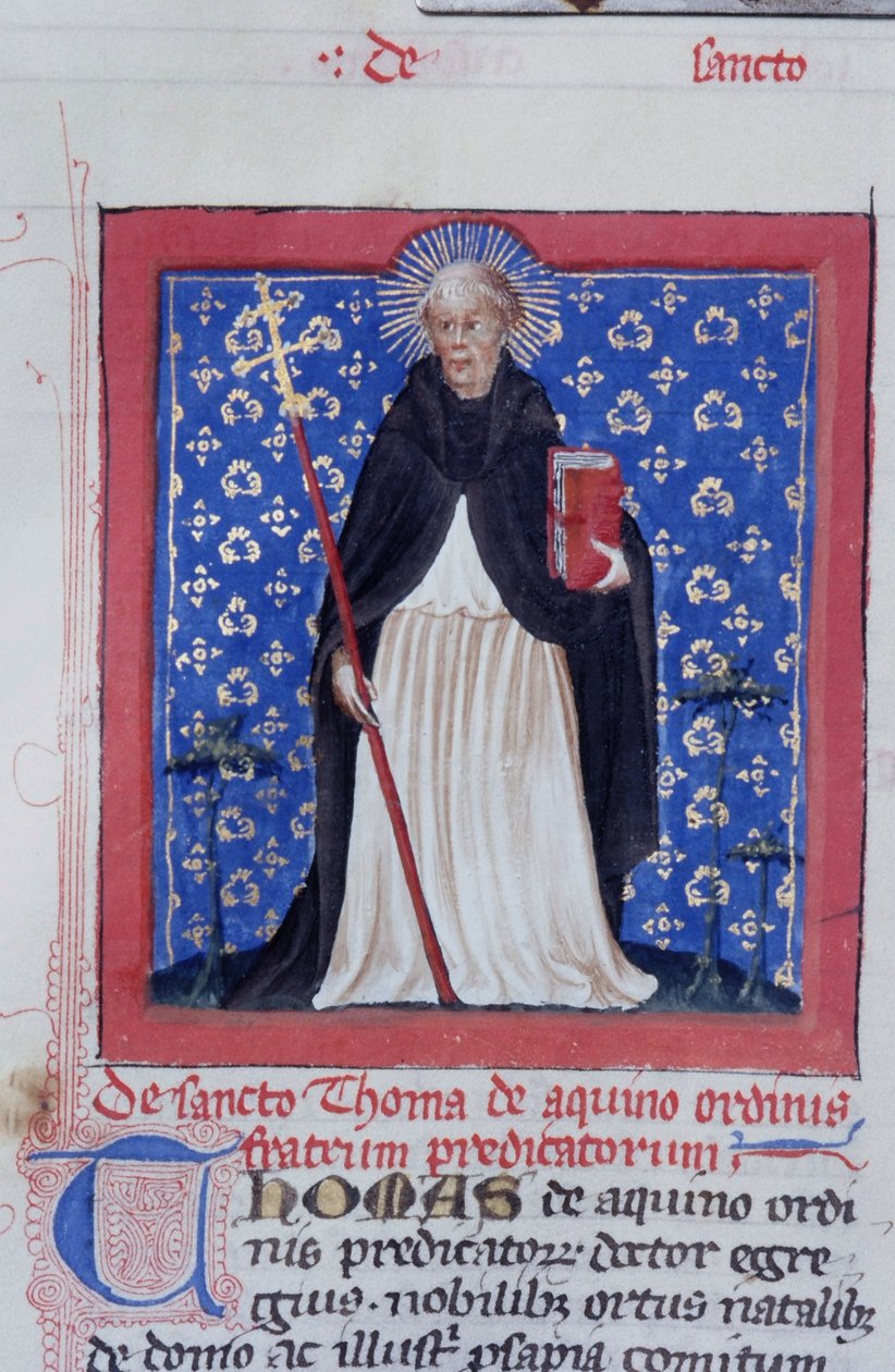 Ms Gen 1111 Page fra Legenda Aurea, Brugge, ca. 1400-10 av Flemish School