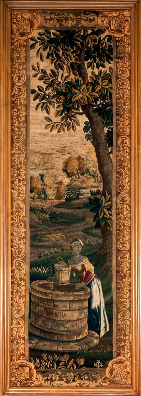 Palace (Eu-slottet). Museet (Louis-Philippe-museet for Eu-slottet). flamsk billedvev. 18. århundre. av Flemish School