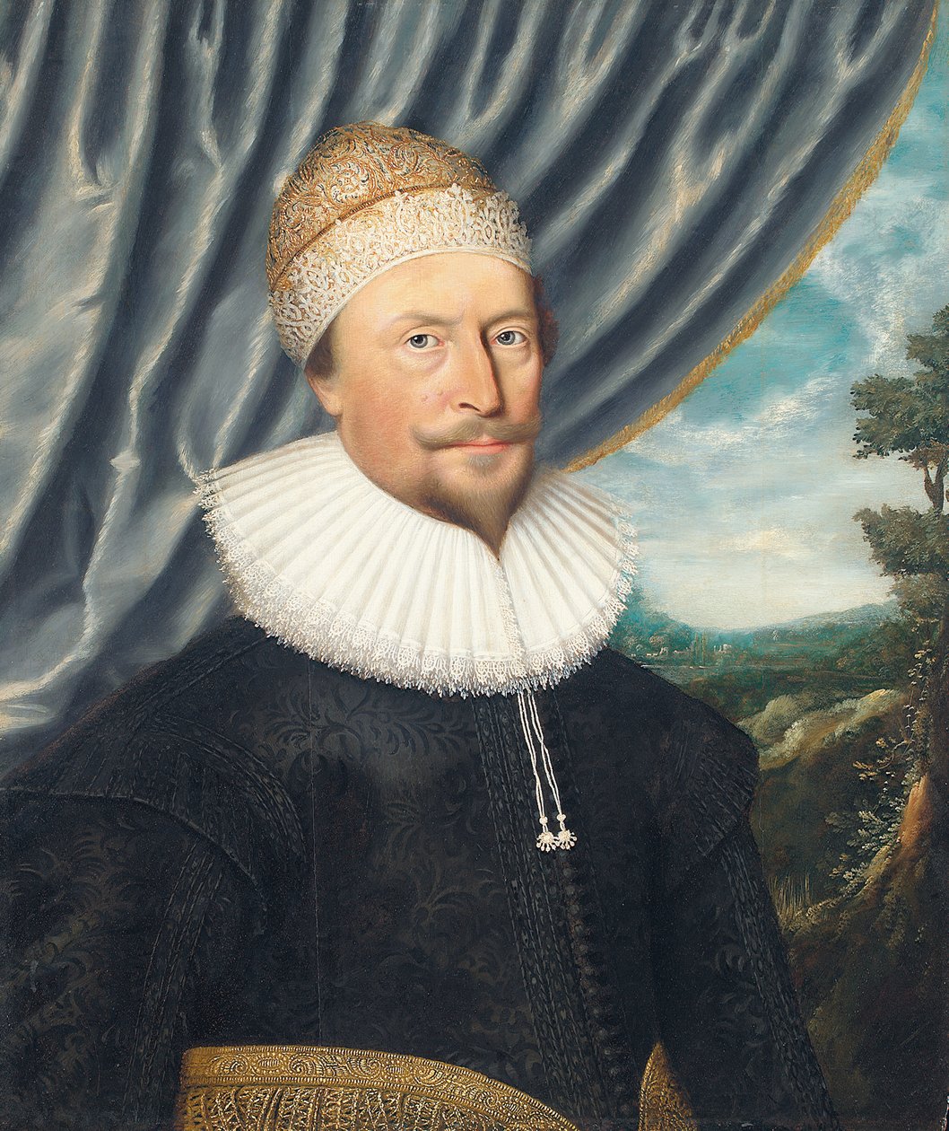 Portrett av Sir Giles Allington, ca. 1620 av Flemish School