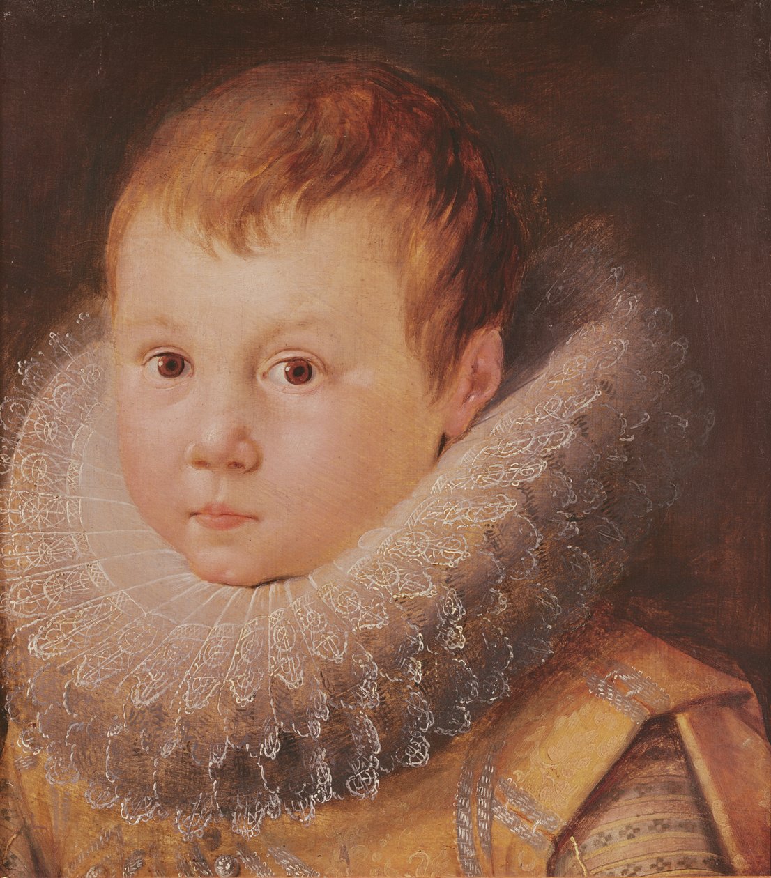Portrett av et barn av Flemish School