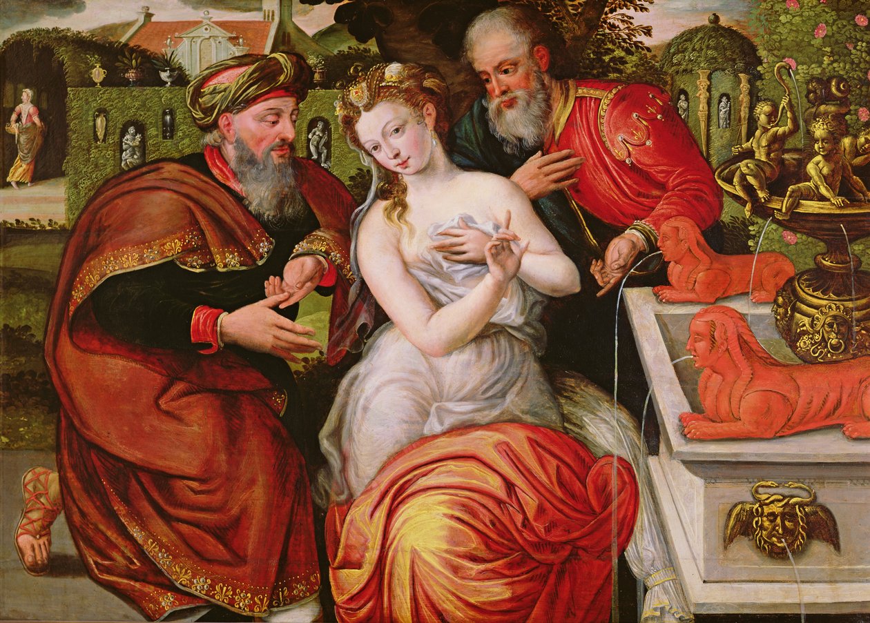 Susanna og de eldste av Flemish School