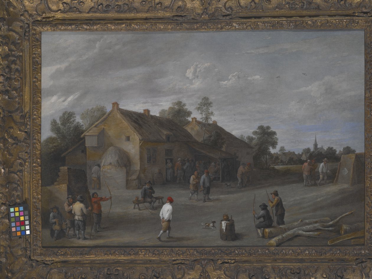 The Archers (olje på lerret) av Flemish School