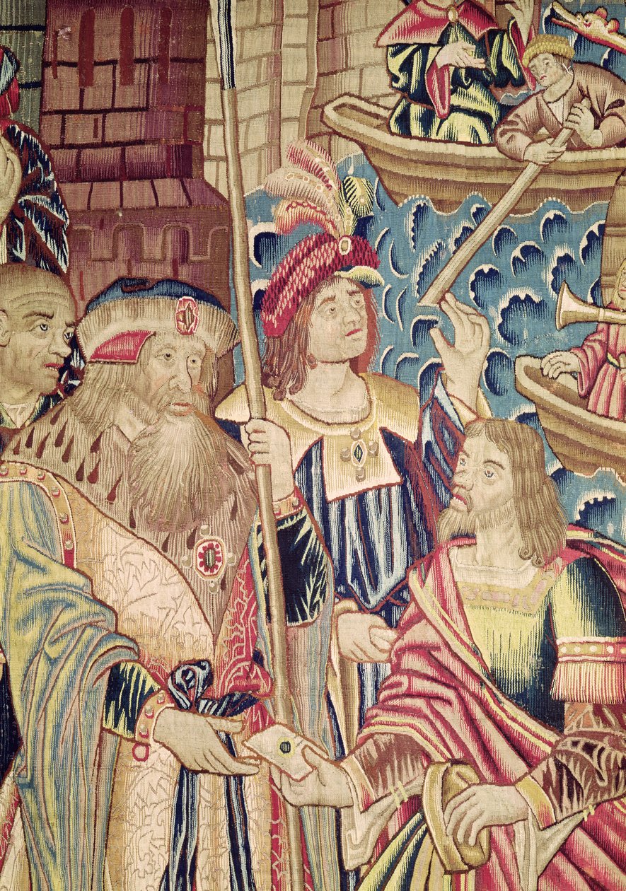 Ankomsten til Vasco da Gama av Flemish School