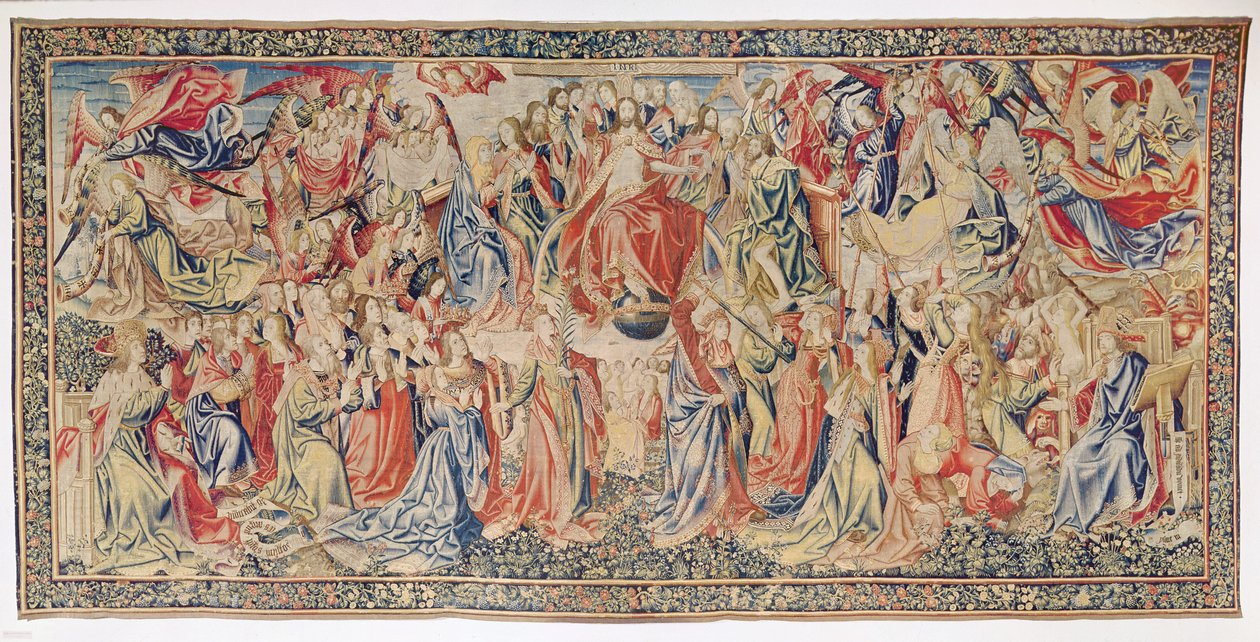 The Last Judgement: The Redemption of Man, Brussel Workshop, 1400-1500-tallet av Flemish School