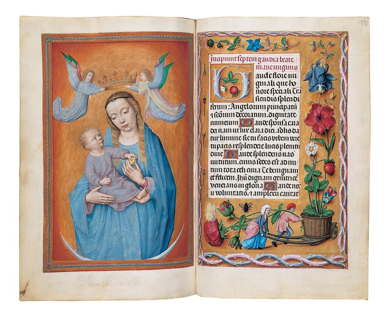 Rothschilds timebok, Gent eller Brugge, ca. 1505 av Flemish School