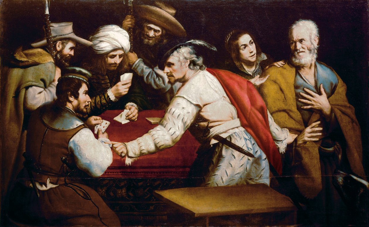 Fornektelsen av St. Peter, katedralen i Sevilla, Spania av Flemish School