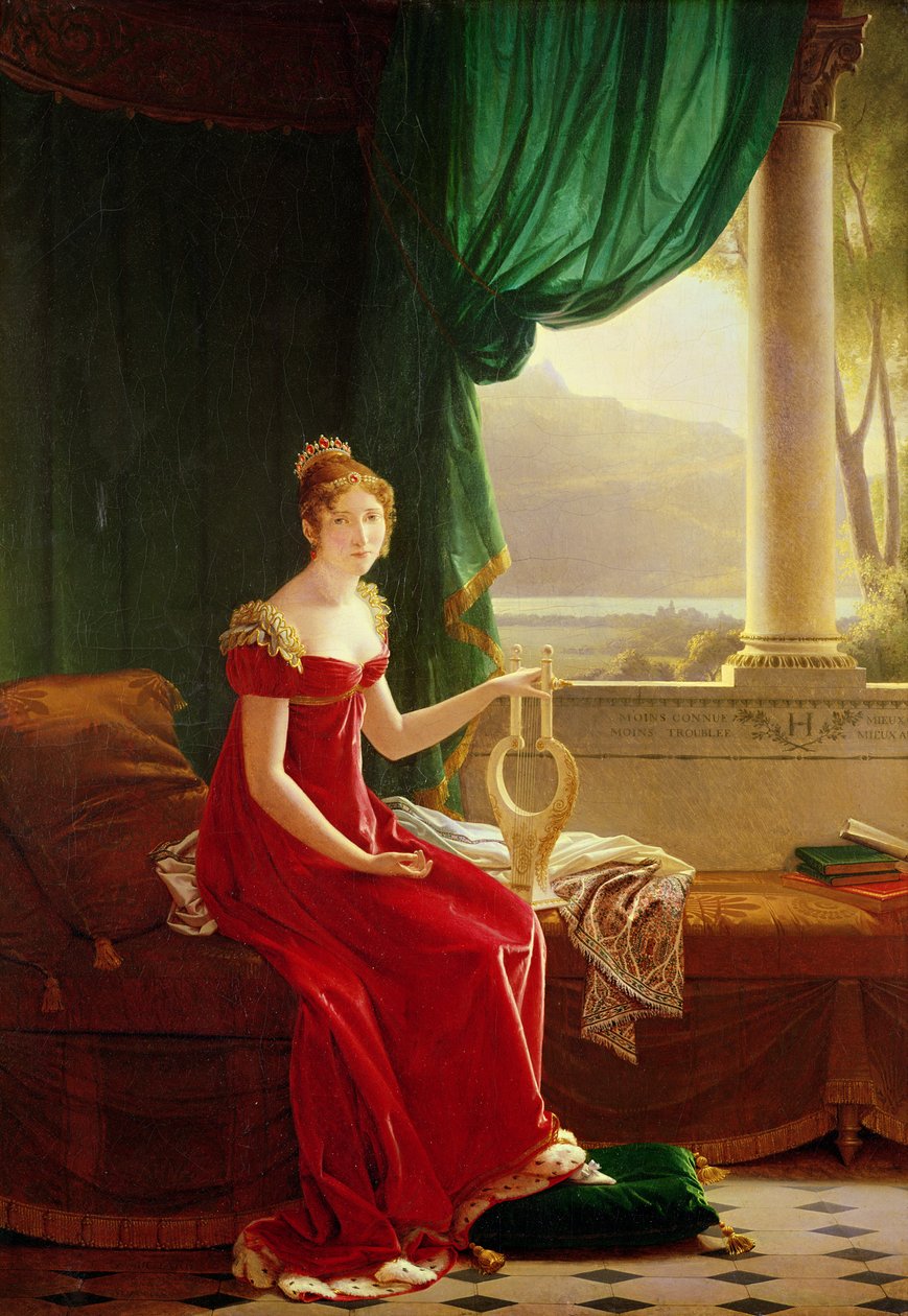 Hortense de Beauharnais (1783–1837) av Fleury François Richard