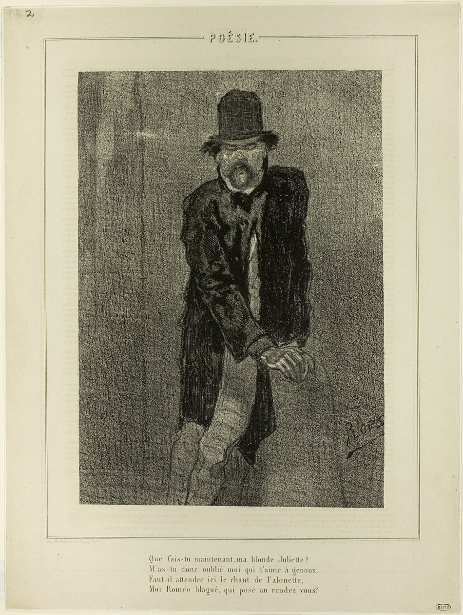 Poesi IV av Félicien Rops