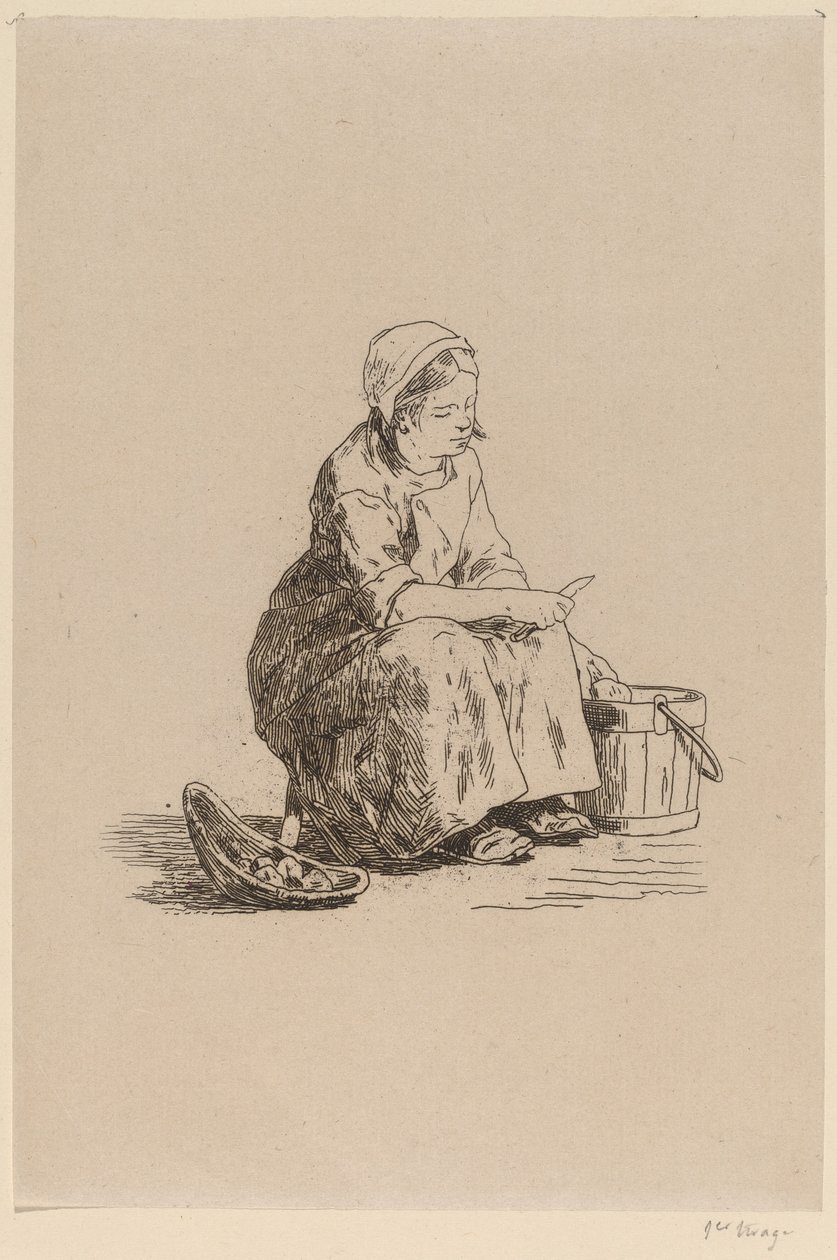 Den lille potetskrelleren av Félicien Rops