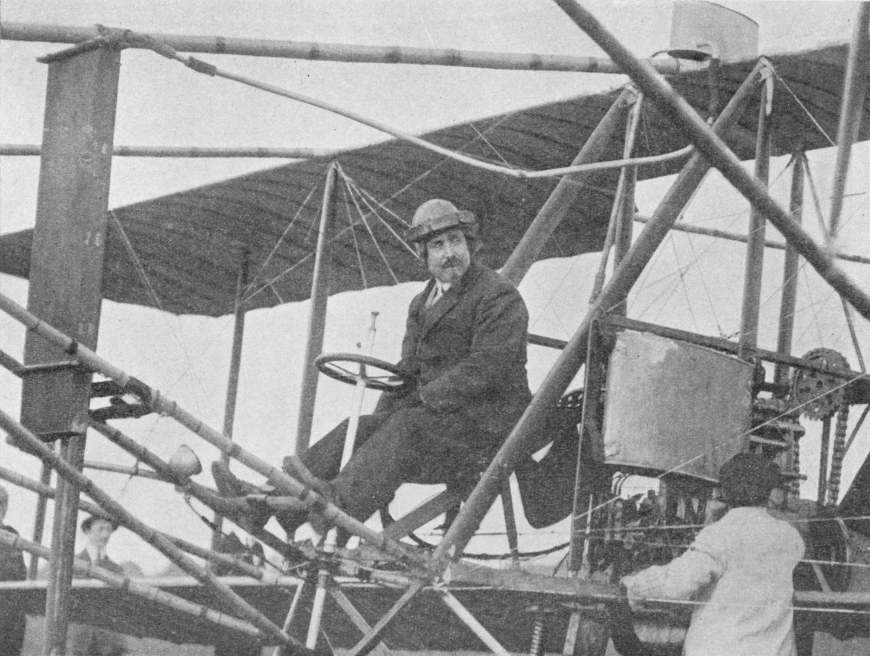 Samuel Franklin Cody , amerikansk luftfartspioner, 1913 1934 av Flight Photo