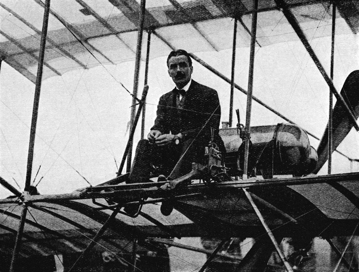 Den første britiske piloten som slo verdensrekord: Kaptein Bertram Dickson, 1910 1933 av Flight Photo