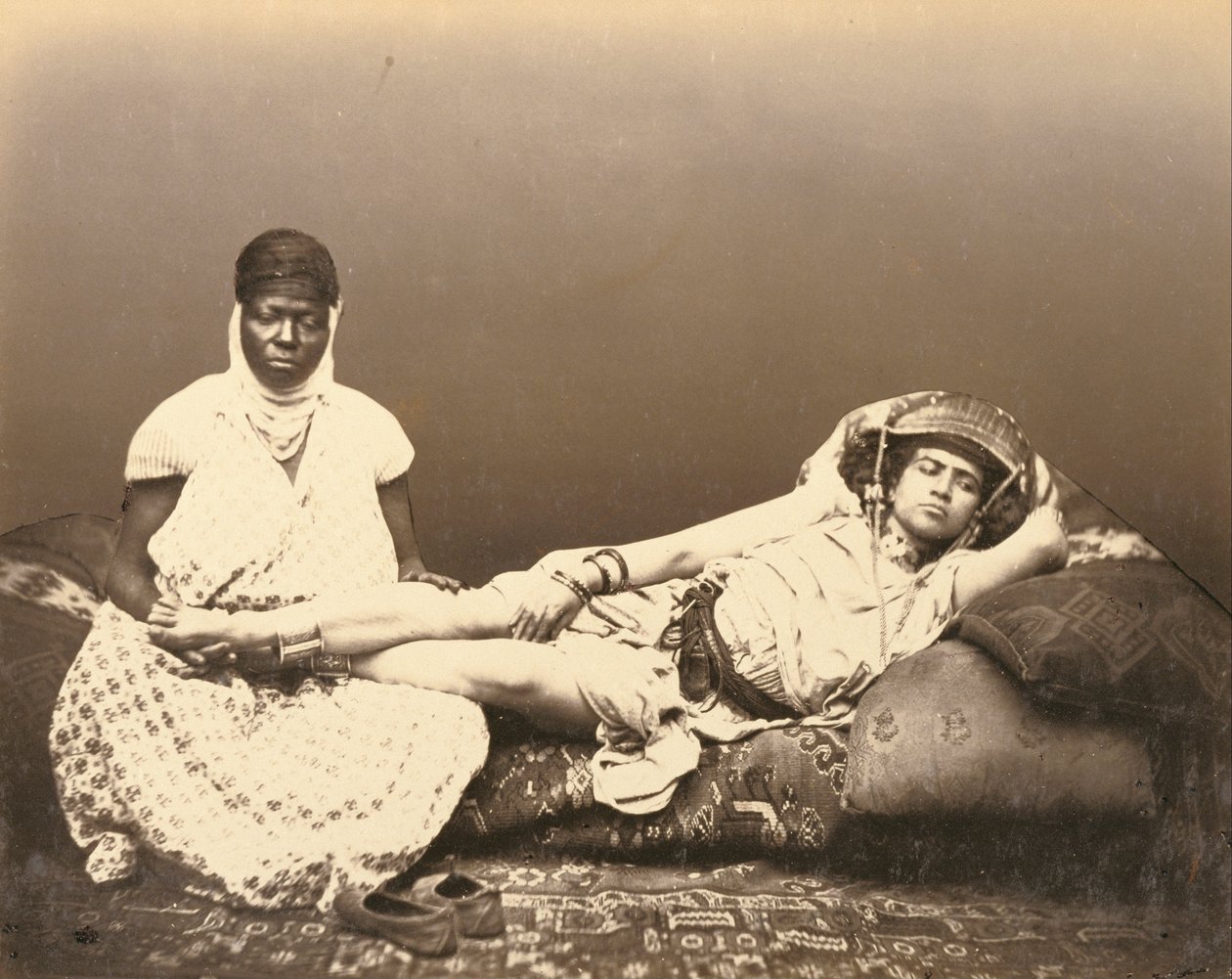 etter 1869, aktive Paris, Frankrike 1840 -årene av Félix Jacques Moulin