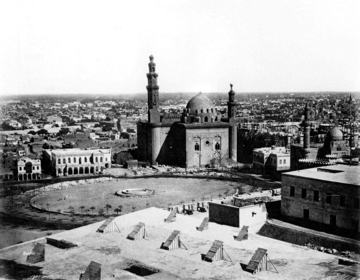 Generell utsikt over Kairo, Egypt, 1878 av Félix Bonfils