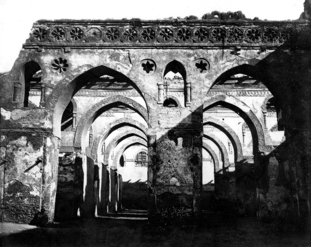 Moskéruin, Kairo, Egypt, 1878 av Félix Bonfils