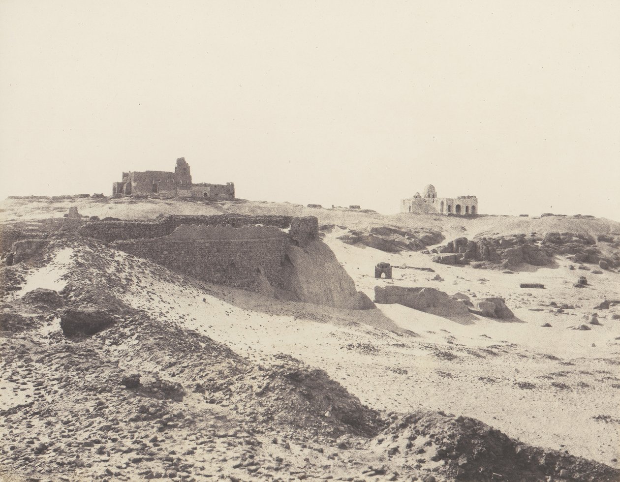 Aswan, Ruins of the Ancient Arab Enclosure, South-East of the City, 1851-52, trykt 1853-54. av Félix Teynard