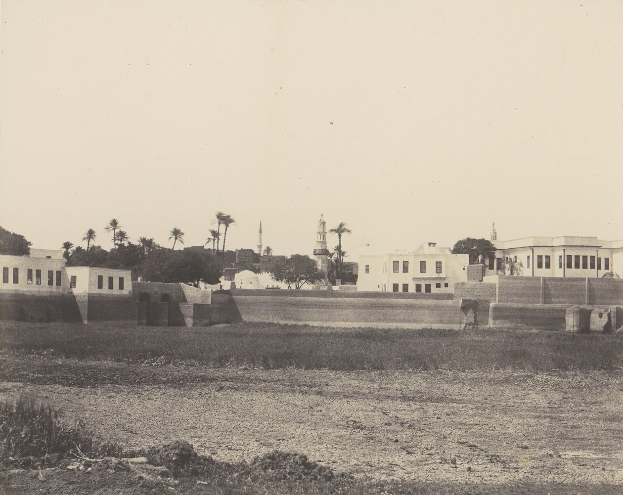 Syout, Constructions Modernes - le Divan, etc., 1851-52, trykt 1853-54. av Félix Teynard
