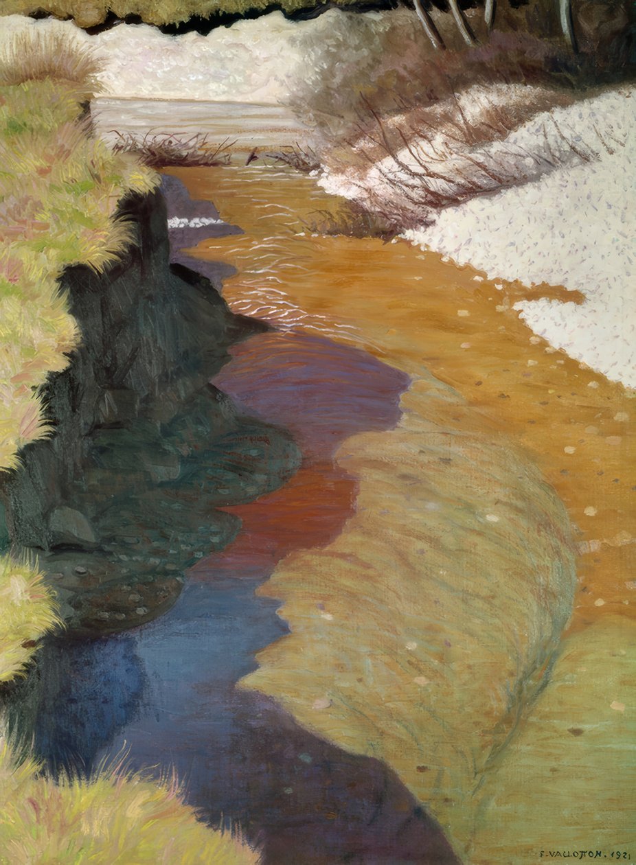 Ansicht der Cagne aus der Reitersperspektive von Félix Vallotton