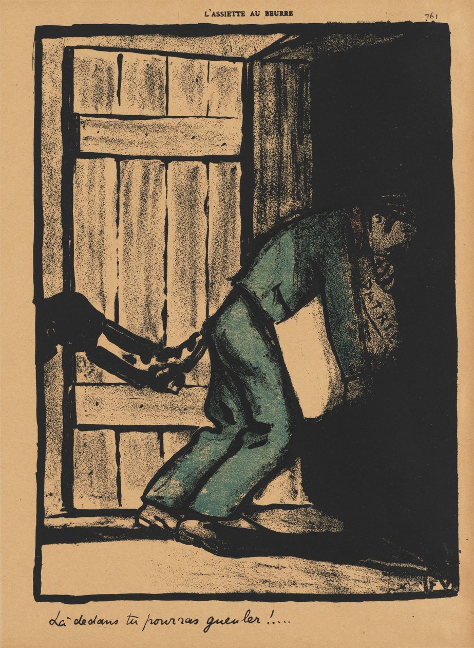 Crimes and Punishments IV, 761: Du kan bråke av Félix Vallotton