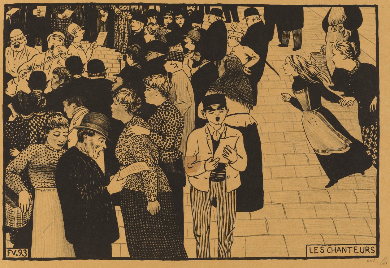 Singerne av Félix Vallotton
