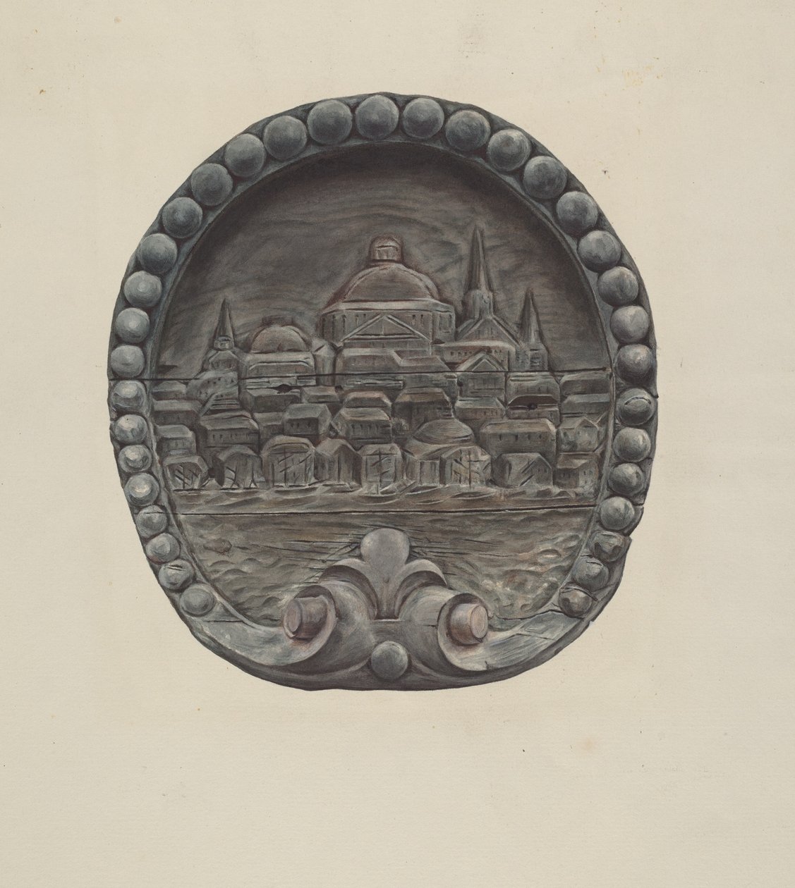 Arkitektonisk ornament (City of Boston) av Flora Merchant