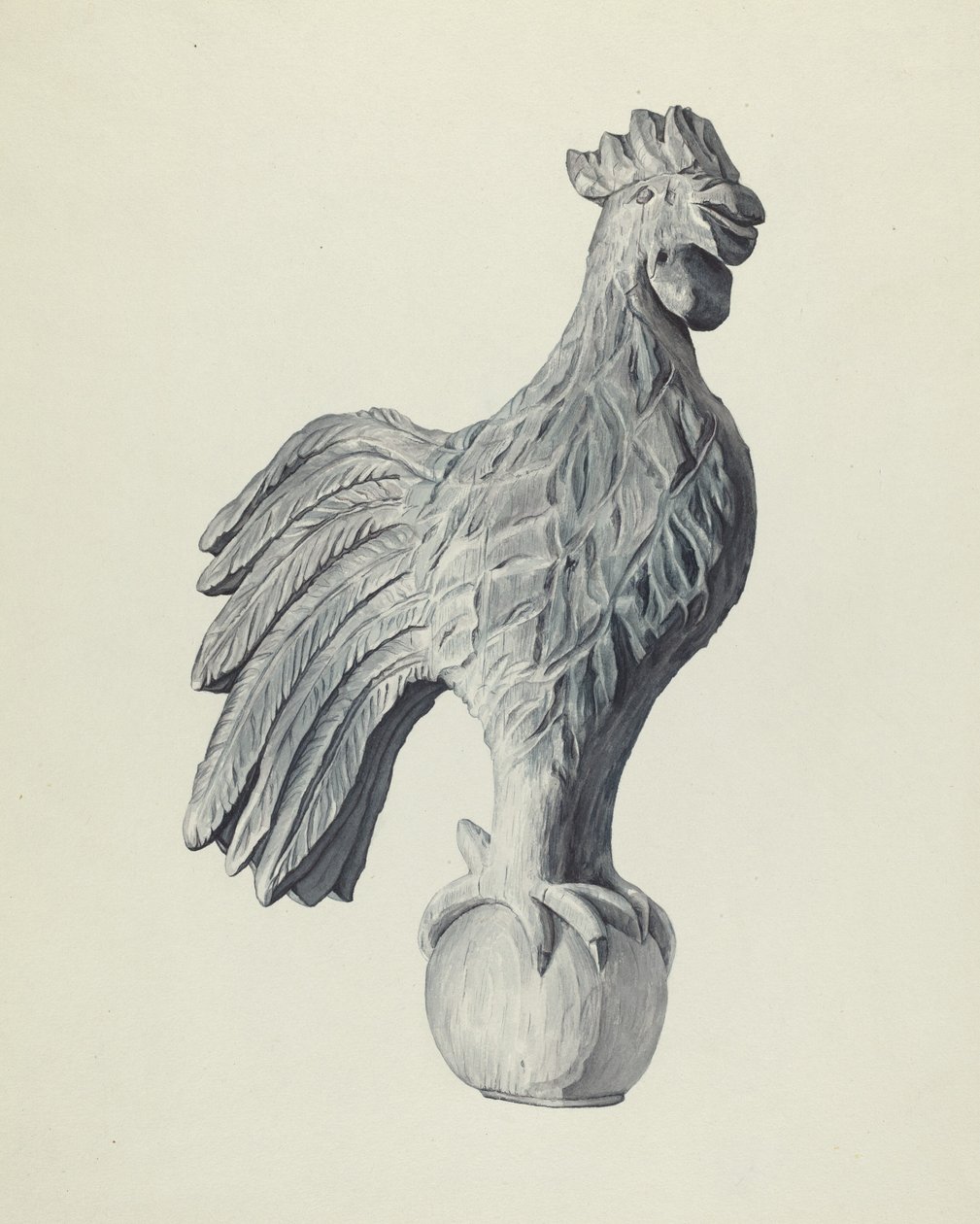 Cock Weather Vane av Flora Merchant