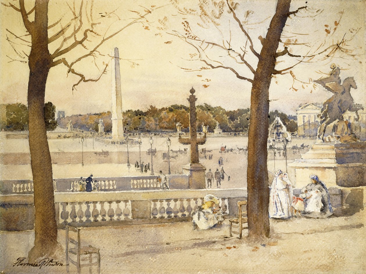 Place de la Concorde av Florence Vincent Robinson