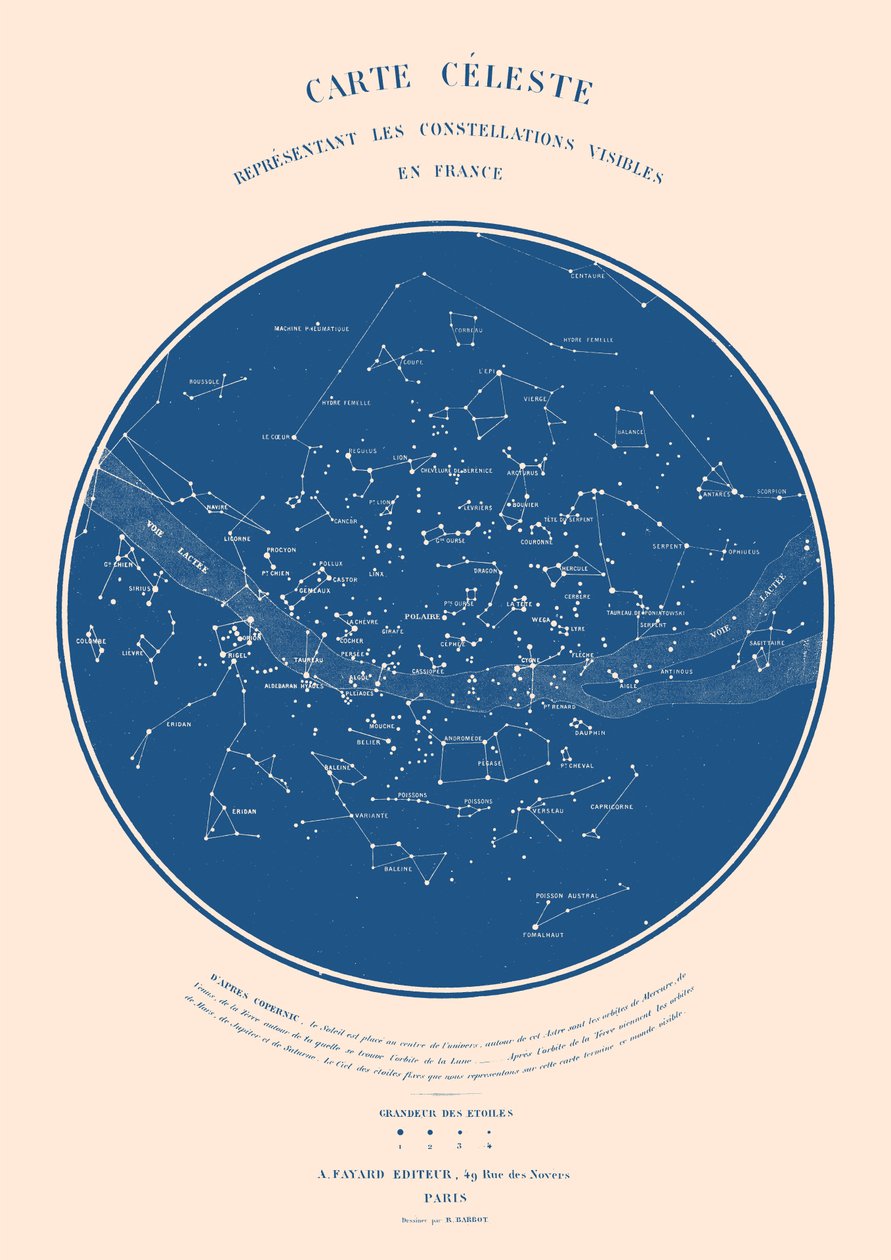 Carte Celeste – ASTER EDITION, 2022 (digital) av Florent Bodart