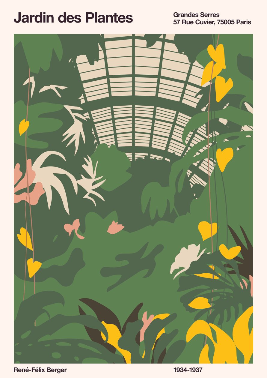 Jardin des Plantes – Paris, 2021 (digitalt) av Florent Bodart