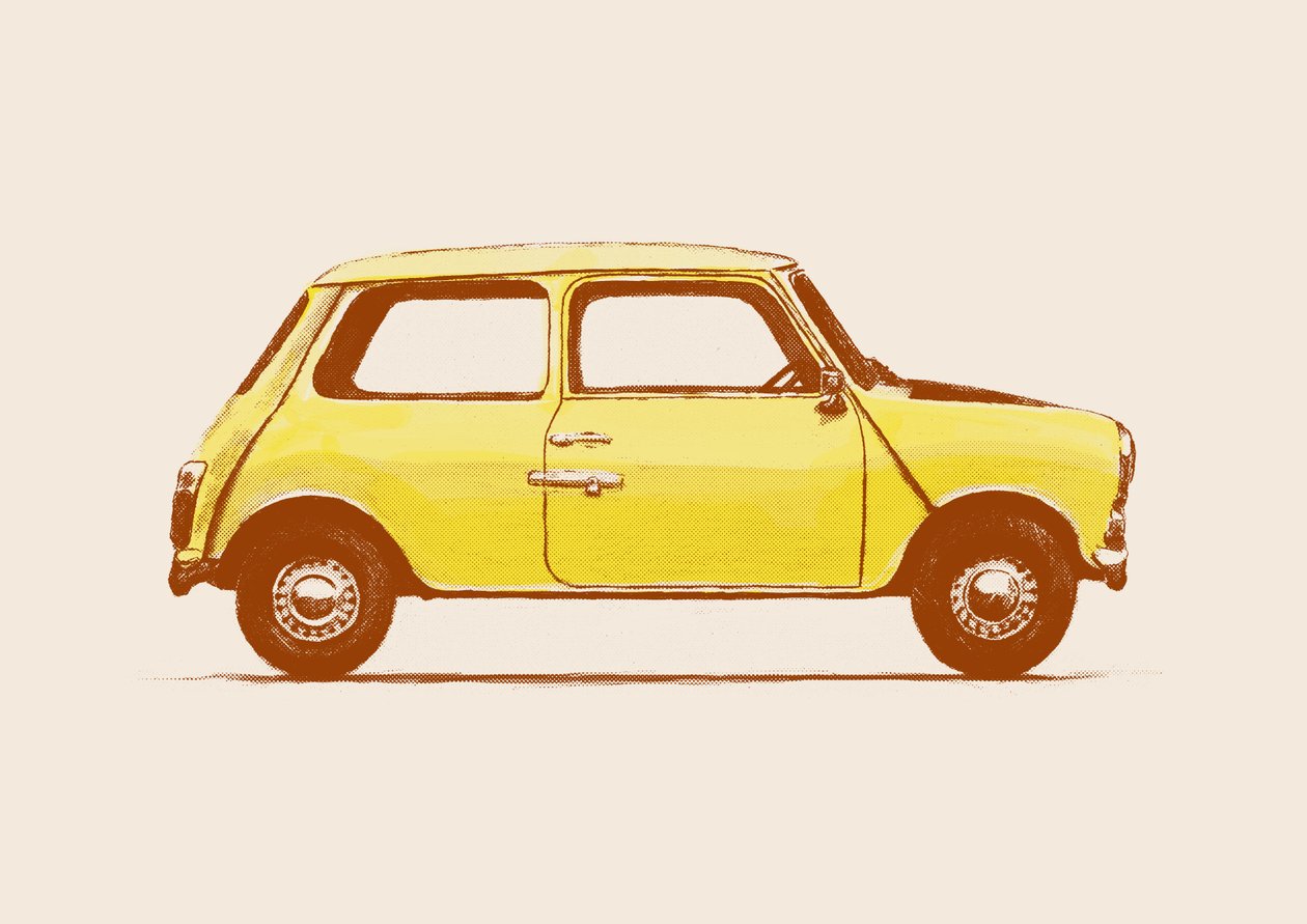 Mini, 2020 (blyant, digital) av Florent Bodart