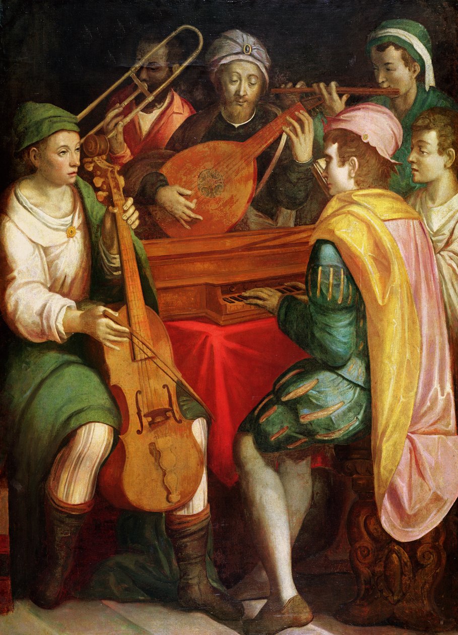 En konsert, sent på 1500-tallet av Florentine School