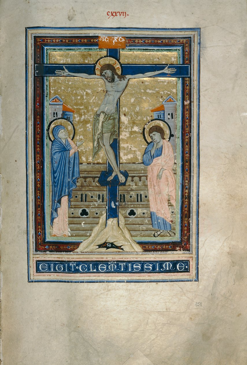 Korsfestelse (Cod. Conventi Suppressi, ms. 233, ca. 151) av Florentine School