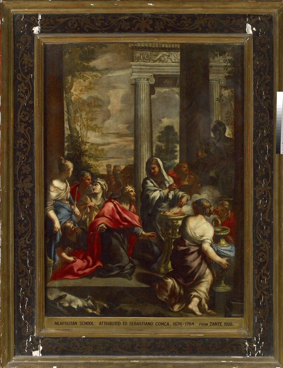 Salomos avgudsdyrkelse, ca. 1675 - 1695 av Florentine School