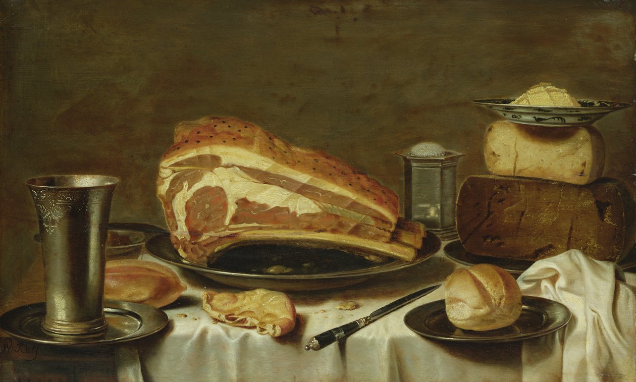 Frokost stilleben av Floris Gerritsz van Schooten