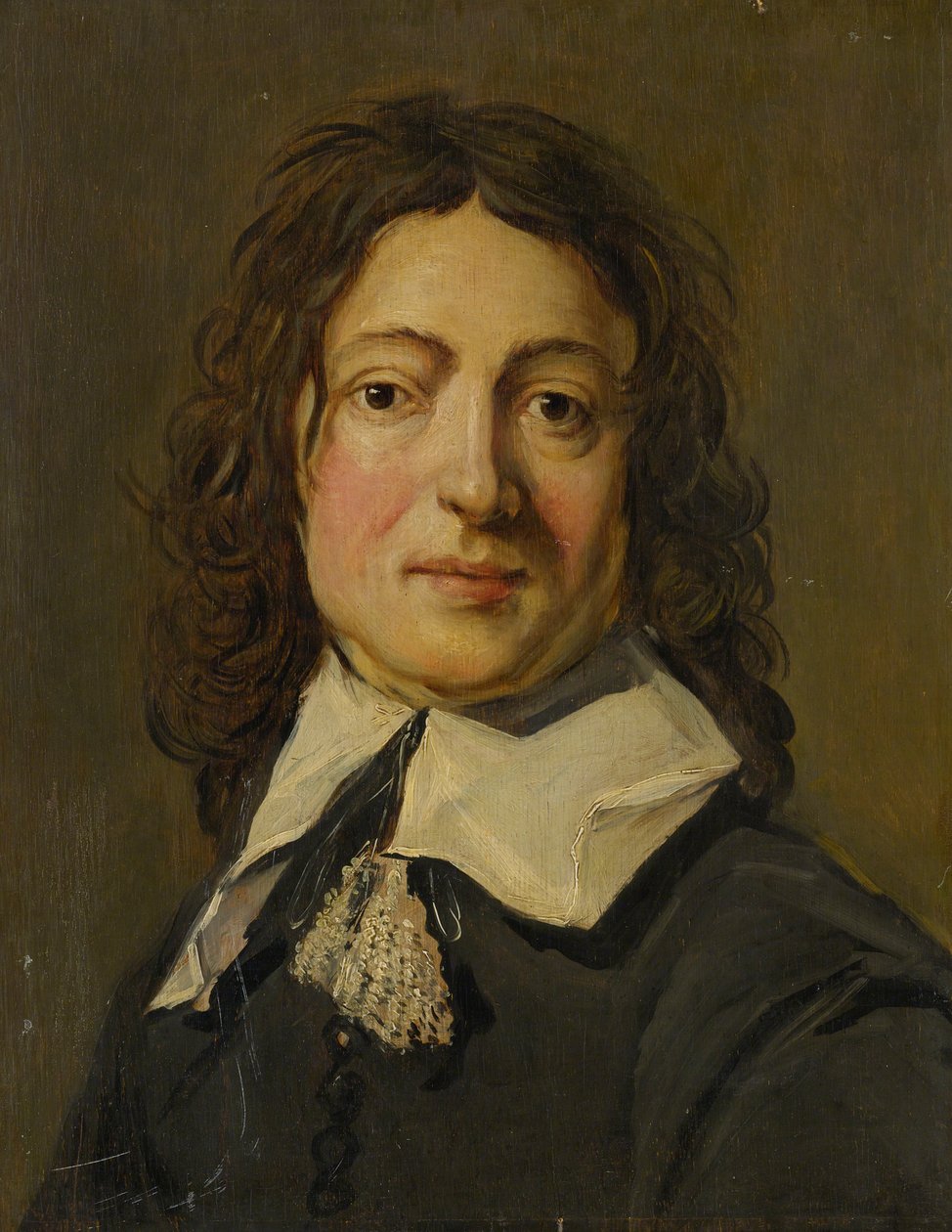 Portrett av en mann av School of Frans Hals