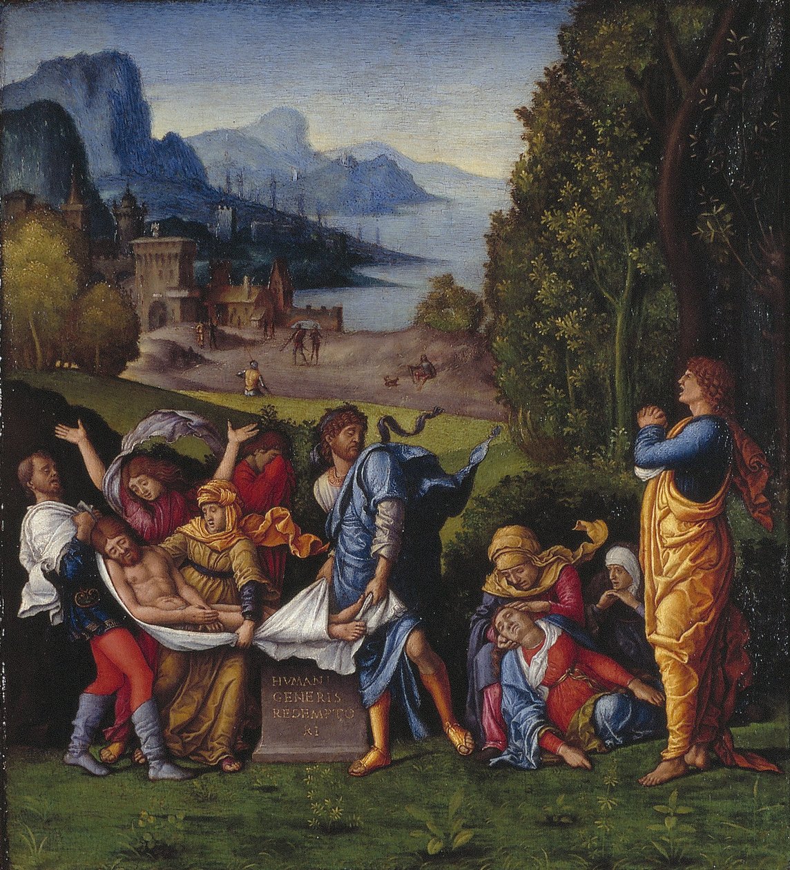  av Follower of Andrea Mantegna
