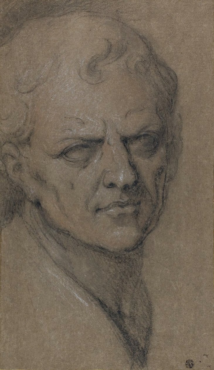 Romersk portrettbyste av Follower of Jacopo Tintoretto
