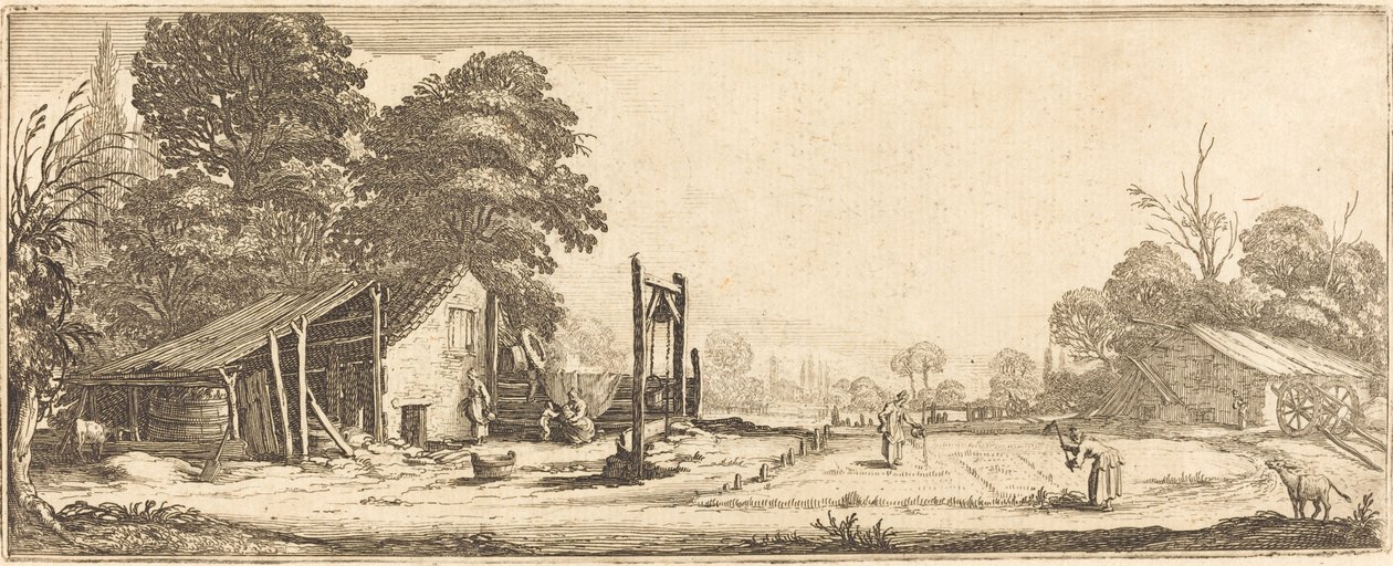 Hagen av Follower of Jacques Callot
